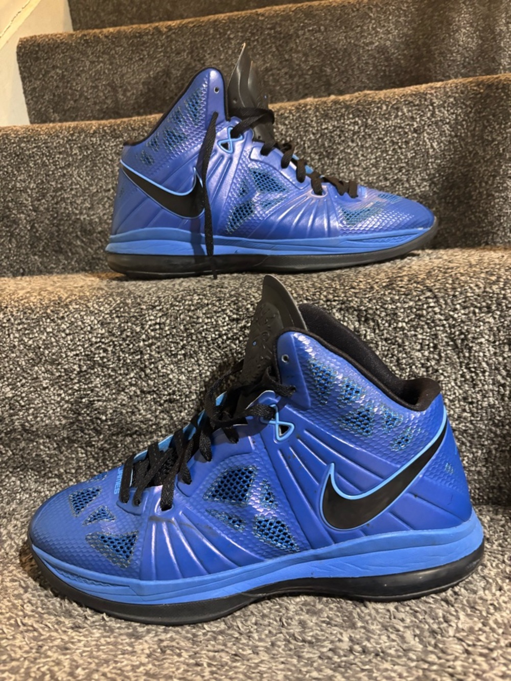 Nike LeBron 8 ps Varsity Royal excellent condition